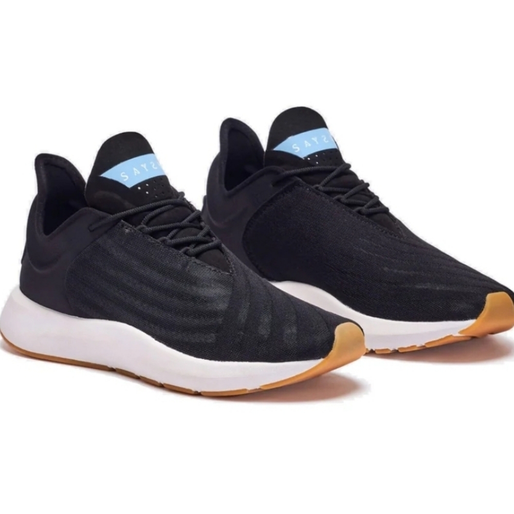 NIB Black Saysh One Sneakers Size 8.5 - *No Lid* - Picture 2 of 16